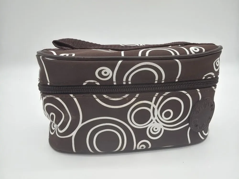 Amy Coe Brown and White Baby Supplies Bags Lunch Box Diaper Bag Bottle Bag 3 Set